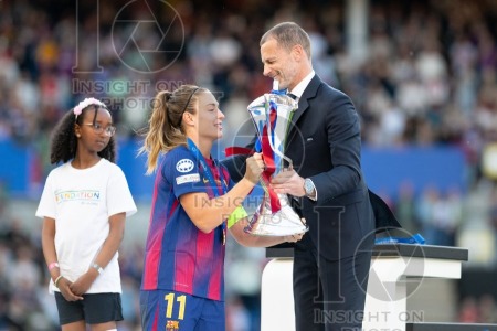 2026 Womens Champions League Final Football FC Barcelona v OL Lyonnes May 23rd