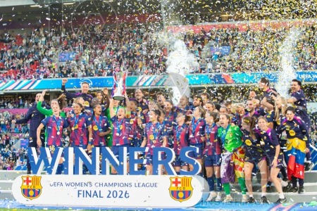 2026 Womens Champions League Final Football FC Barcelona v OL Lyonnes May 23rd