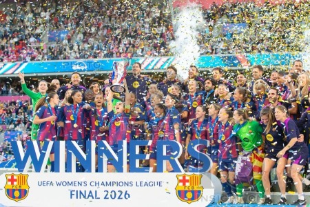 2026 Womens Champions League Final Football FC Barcelona v OL Lyonnes May 23rd