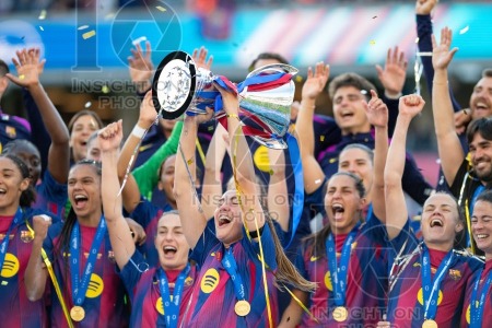2026 Womens Champions League Final Football FC Barcelona v OL Lyonnes May 23rd