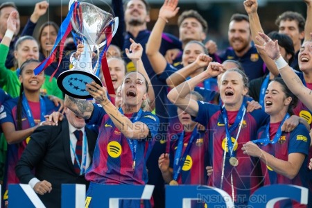 2026 Womens Champions League Final Football FC Barcelona v OL Lyonnes May 23rd