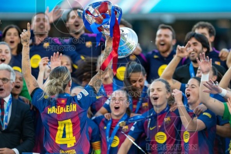 2026 Womens Champions League Final Football FC Barcelona v OL Lyonnes May 23rd
