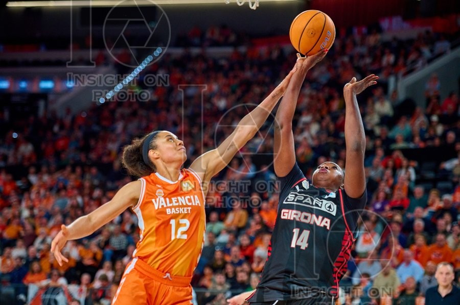 Valencia Basket Club v Spar Girona, Spanish Women's Basketball League, Valencia, Spain