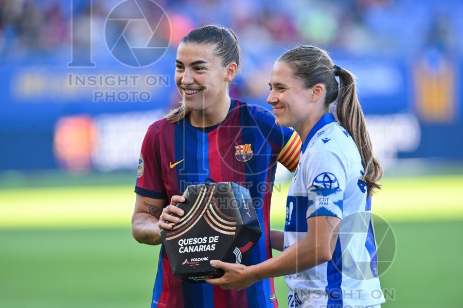 FC BARCELONA v COSTA ADEJE TENERIFE.
JOHAN CRUYFF STADIUM, BARCELONA. 
August 30,2026