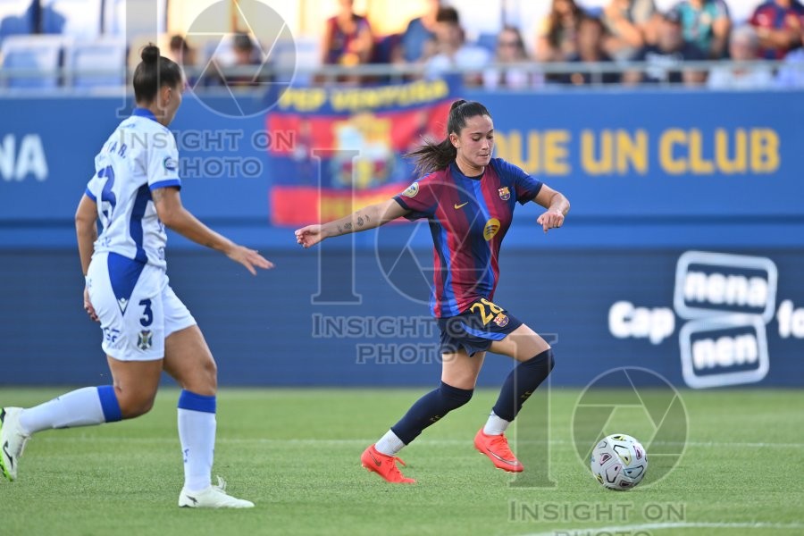 FC BARCELONA v COSTA ADEJE TENERIFE.
JOHAN CRUYFF STADIUM, BARCELONA. 
August 30,2026