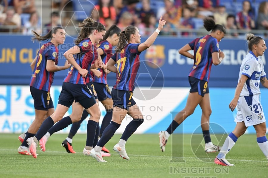 FC BARCELONA v COSTA ADEJE TENERIFE.
JOHAN CRUYFF STADIUM, BARCELONA. 
August 30,2026