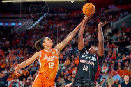 Valencia Basket Club v Spar Girona, Spanish Women's Basketball League, Valencia, Spain