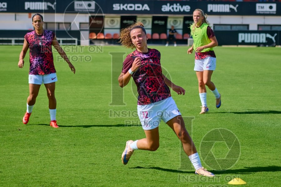 VCF Femenino v Madrid CFF, Liga F Moeve Women’s football, Valencia, Spain