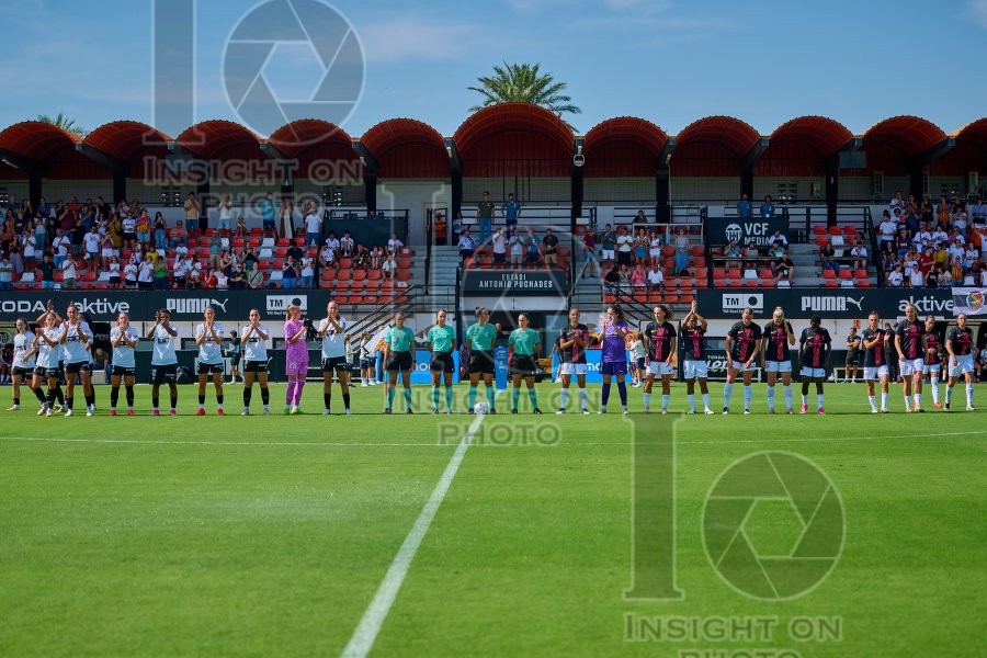 VCF Femenino v Madrid CFF, Liga F Moeve Women’s football, Valencia, Spain