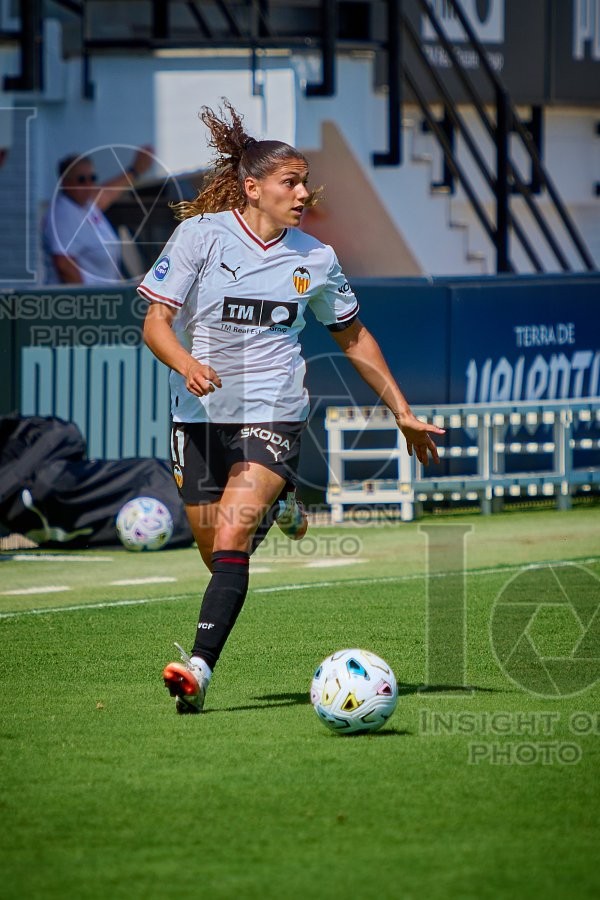 VCF Femenino v Madrid CFF, Liga F Moeve Women’s football, Valencia, Spain