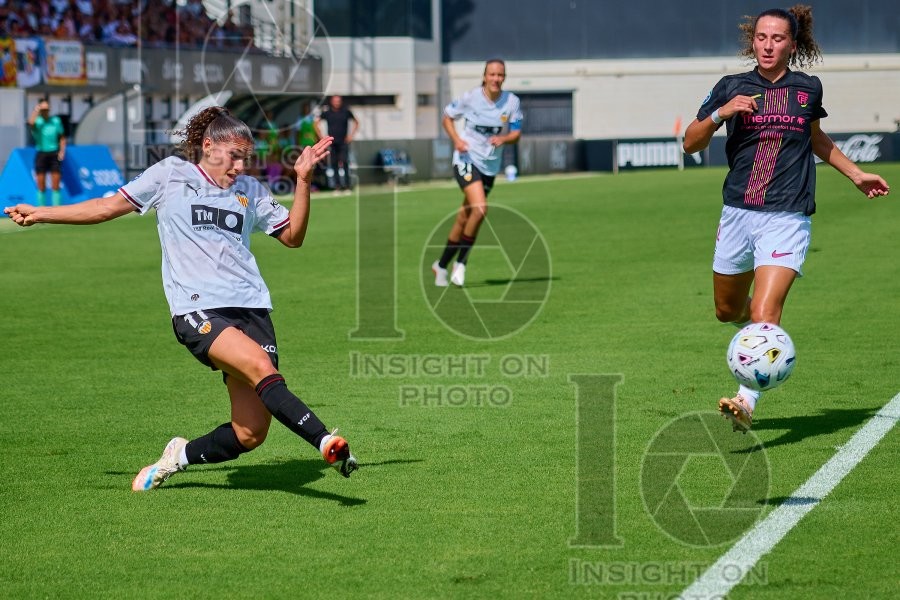 VCF Femenino v Madrid CFF, Liga F Moeve Women’s football, Valencia, Spain