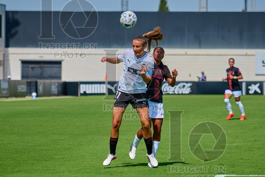 VCF Femenino v Madrid CFF, Liga F Moeve Women’s football, Valencia, Spain