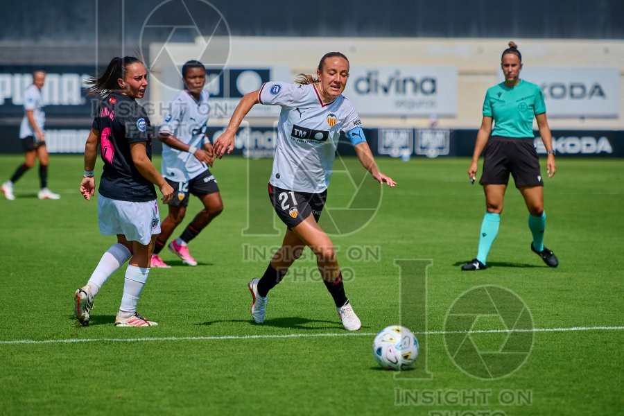 VCF Femenino v Madrid CFF, Liga F Moeve Women’s football, Valencia, Spain