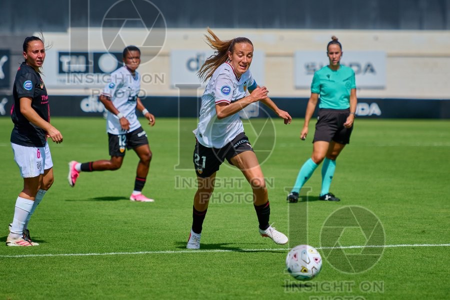 VCF Femenino v Madrid CFF, Liga F Moeve Women’s football, Valencia, Spain