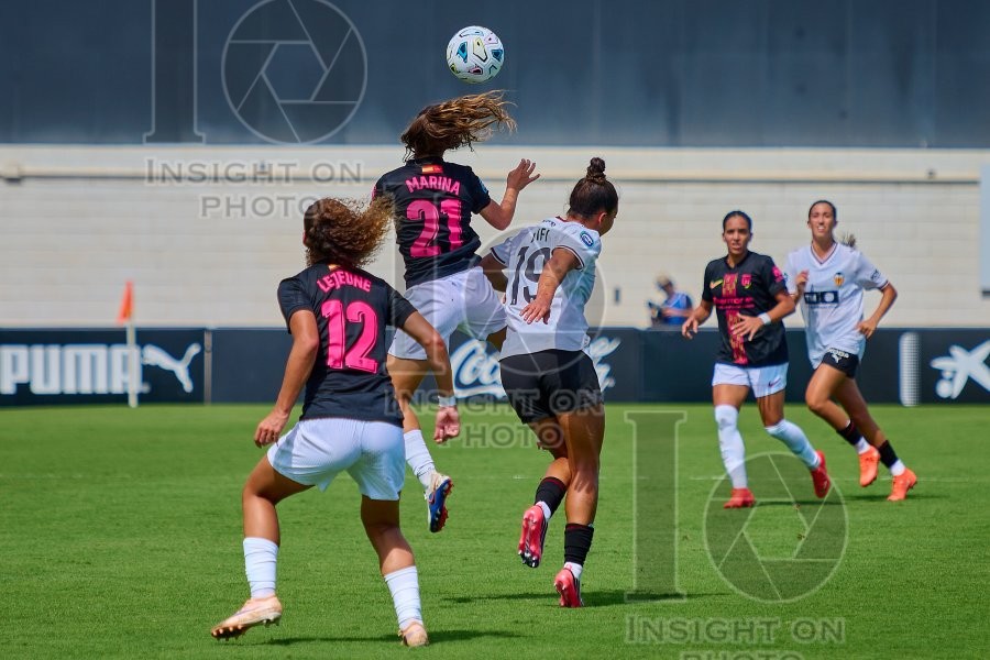 VCF Femenino v Madrid CFF, Liga F Moeve Women’s football, Valencia, Spain