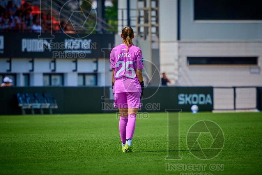 VCF Femenino v Madrid CFF, Liga F Moeve Women’s football, Valencia, Spain