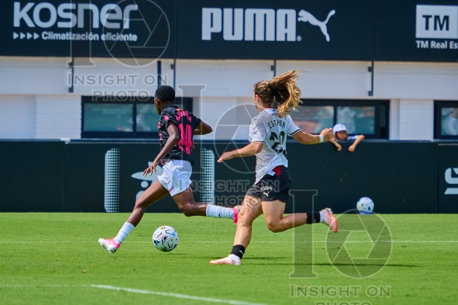 VCF Femenino v Madrid CFF, Liga F Moeve Women’s football, Valencia, Spain