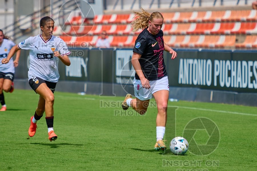 VCF Femenino v Madrid CFF, Liga F Moeve Women’s football, Valencia, Spain
