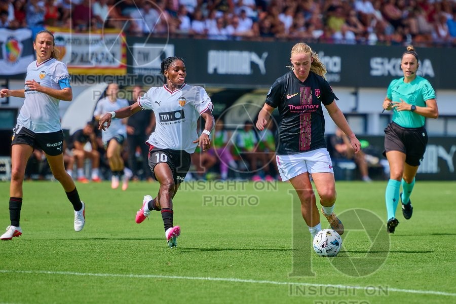 VCF Femenino v Madrid CFF, Liga F Moeve Women’s football, Valencia, Spain