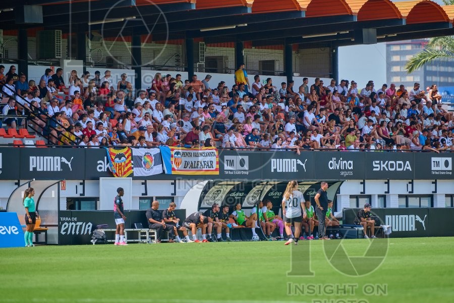 VCF Femenino v Madrid CFF, Liga F Moeve Women’s football, Valencia, Spain