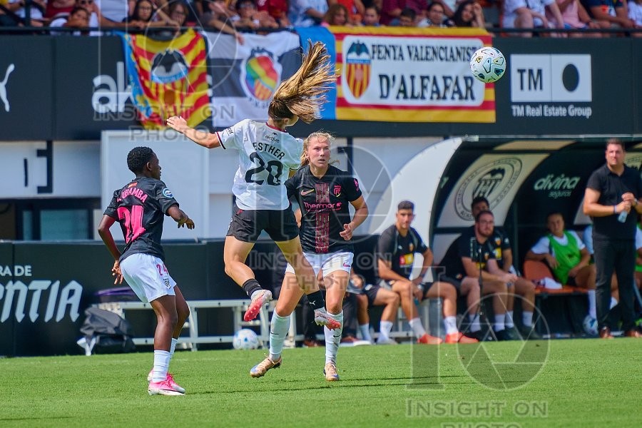 VCF Femenino v Madrid CFF, Liga F Moeve Women’s football, Valencia, Spain