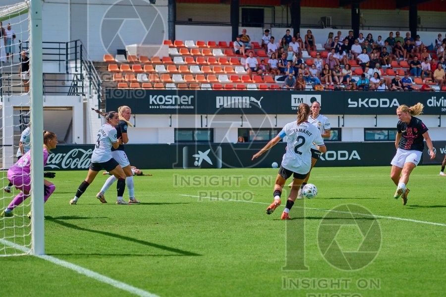 VCF Femenino v Madrid CFF, Liga F Moeve Women’s football, Valencia, Spain