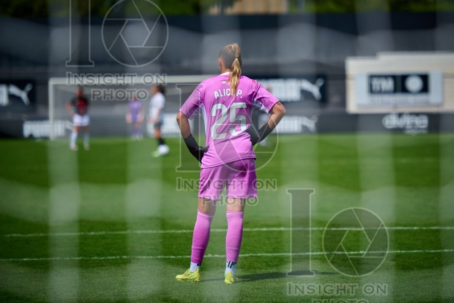 VCF Femenino v Madrid CFF, Liga F Moeve Women’s football, Valencia, Spain