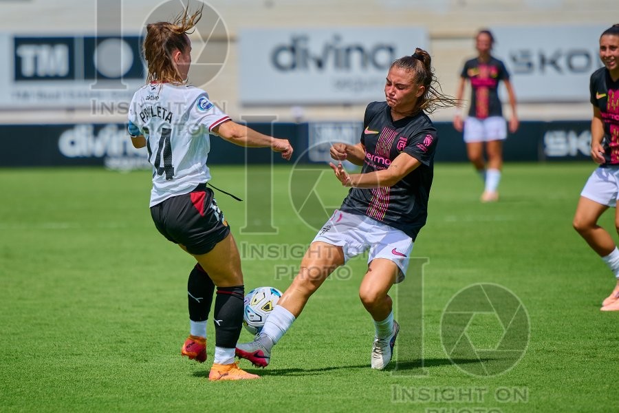 VCF Femenino v Madrid CFF, Liga F Moeve Women’s football, Valencia, Spain