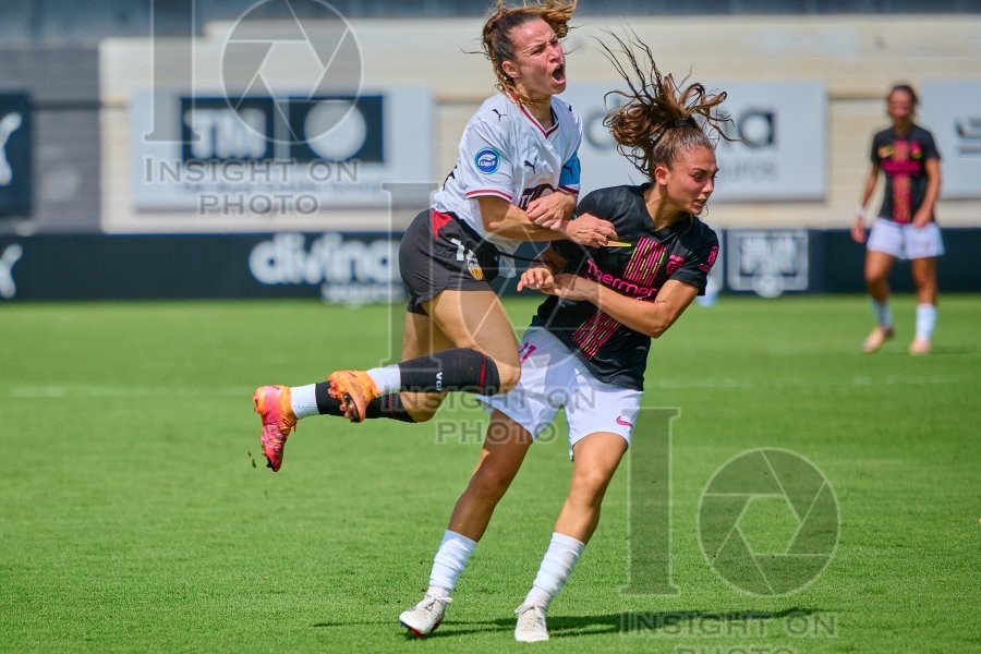 VCF Femenino v Madrid CFF, Liga F Moeve Women’s football, Valencia, Spain