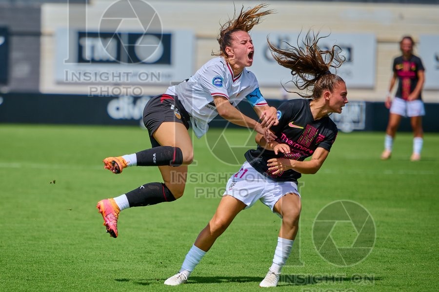 VCF Femenino v Madrid CFF, Liga F Moeve Women’s football, Valencia, Spain