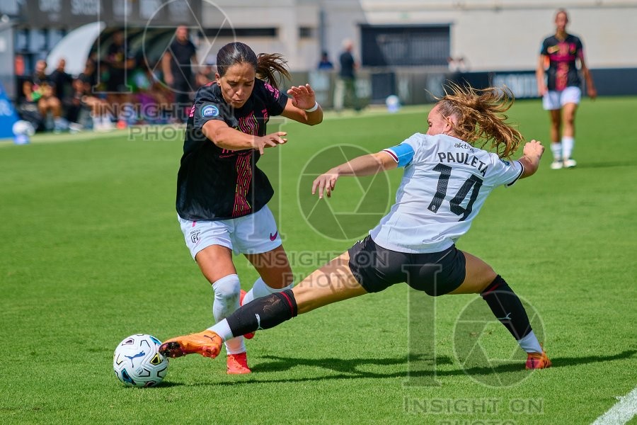 VCF Femenino v Madrid CFF, Liga F Moeve Women’s football, Valencia, Spain