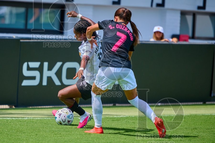 VCF Femenino v Madrid CFF, Liga F Moeve Women’s football, Valencia, Spain