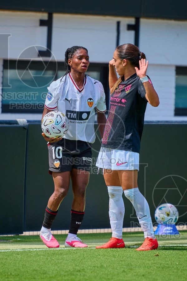 VCF Femenino v Madrid CFF, Liga F Moeve Women’s football, Valencia, Spain