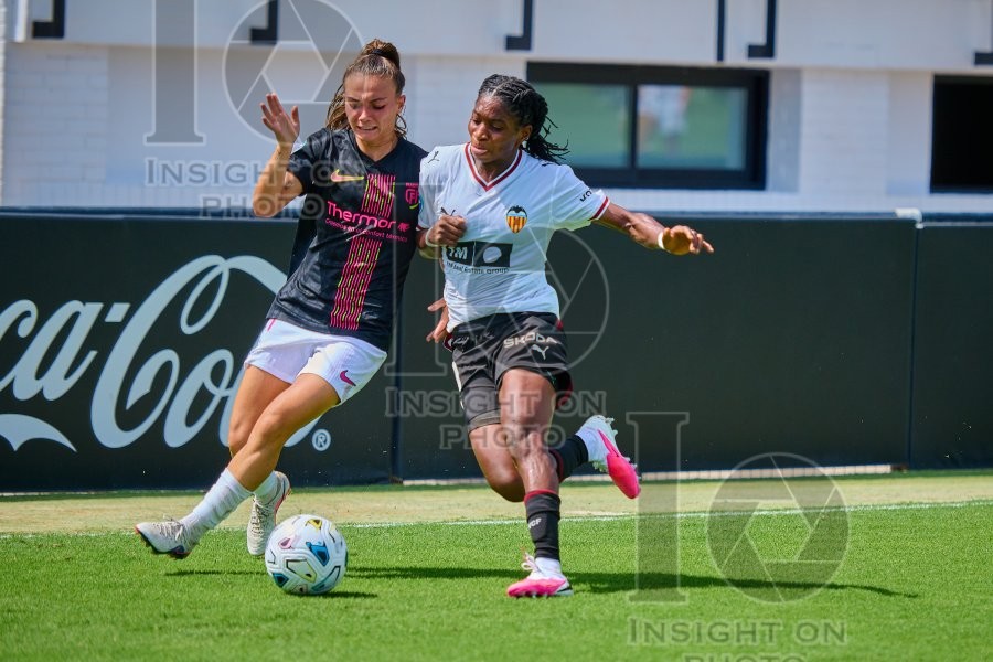 VCF Femenino v Madrid CFF, Liga F Moeve Women’s football, Valencia, Spain