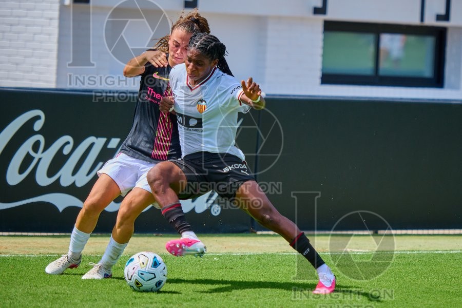 VCF Femenino v Madrid CFF, Liga F Moeve Women’s football, Valencia, Spain