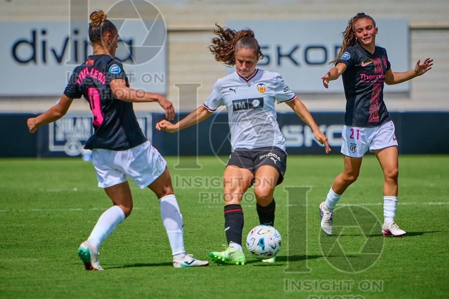 VCF Femenino v Madrid CFF, Liga F Moeve Women’s football, Valencia, Spain