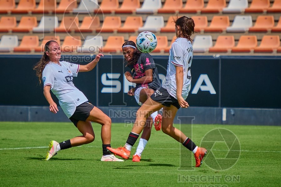 VCF Femenino v Madrid CFF, Liga F Moeve Women’s football, Valencia, Spain
