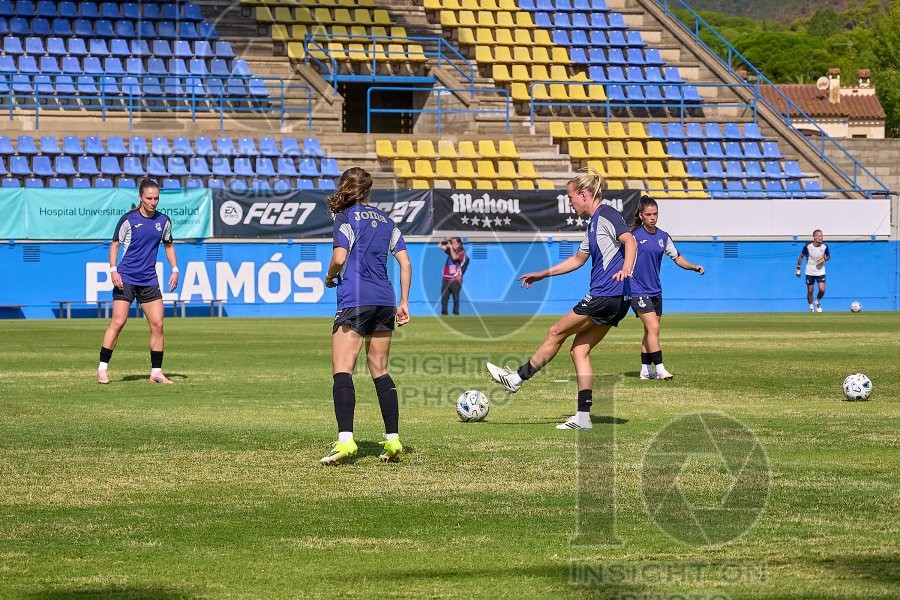 FC Badalona Women v Real Sociedad, Liga F Women’s football, Girona, Spain