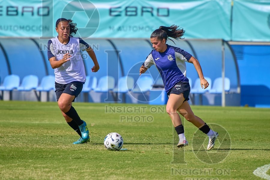 FC Badalona Women v Real Sociedad, Liga F Women’s football, Girona, Spain