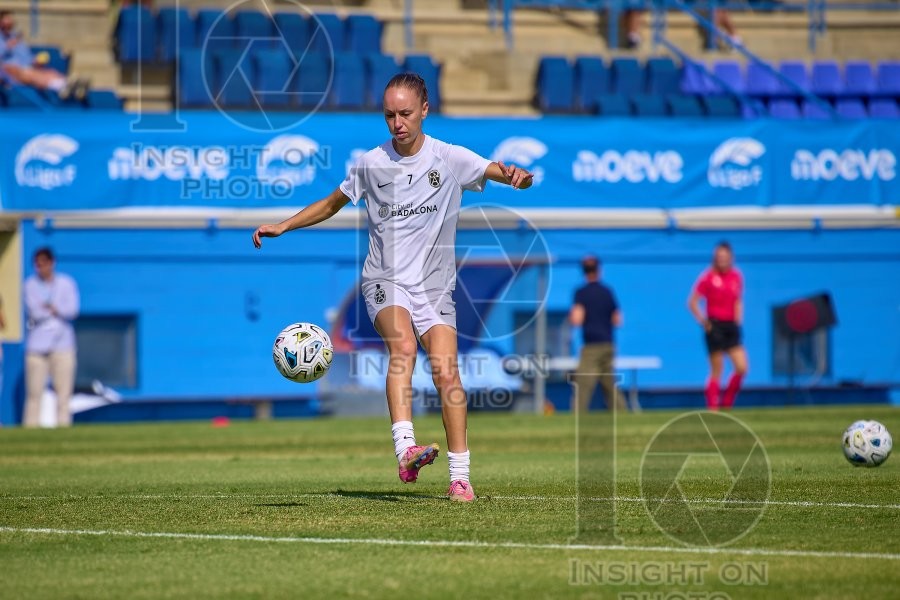 FC Badalona Women v Real Sociedad, Liga F Women’s football, Girona, Spain