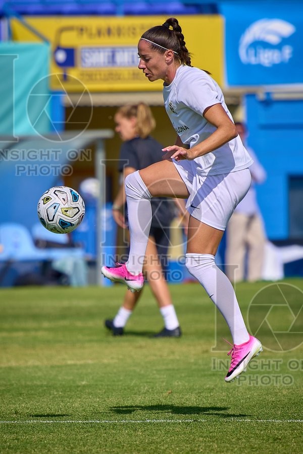 FC Badalona Women v Real Sociedad, Liga F Women’s football, Girona, Spain