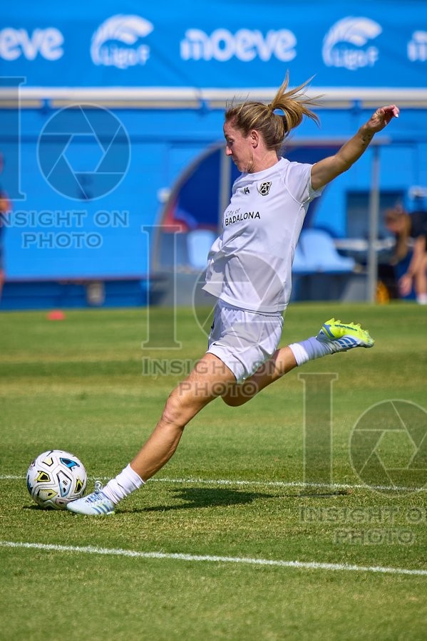 FC Badalona Women v Real Sociedad, Liga F Women’s football, Girona, Spain