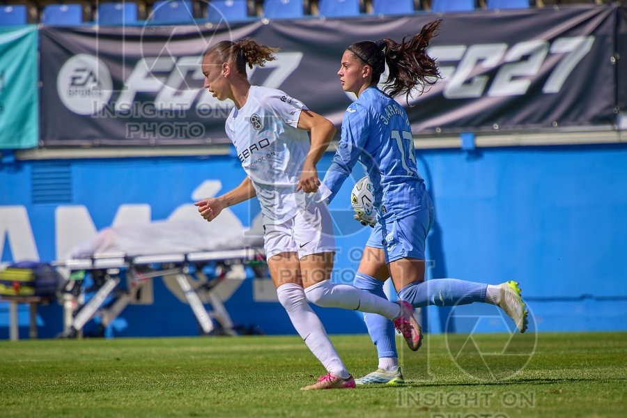 FC Badalona Women v Real Sociedad, Liga F Women’s football, Girona, Spain