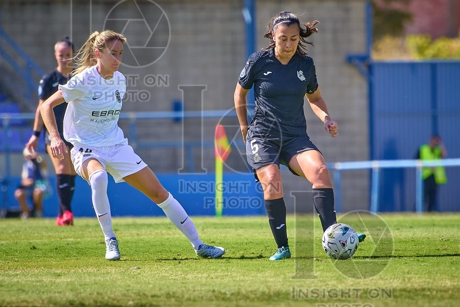 FC Badalona Women v Real Sociedad, Liga F Women’s football, Girona, Spain