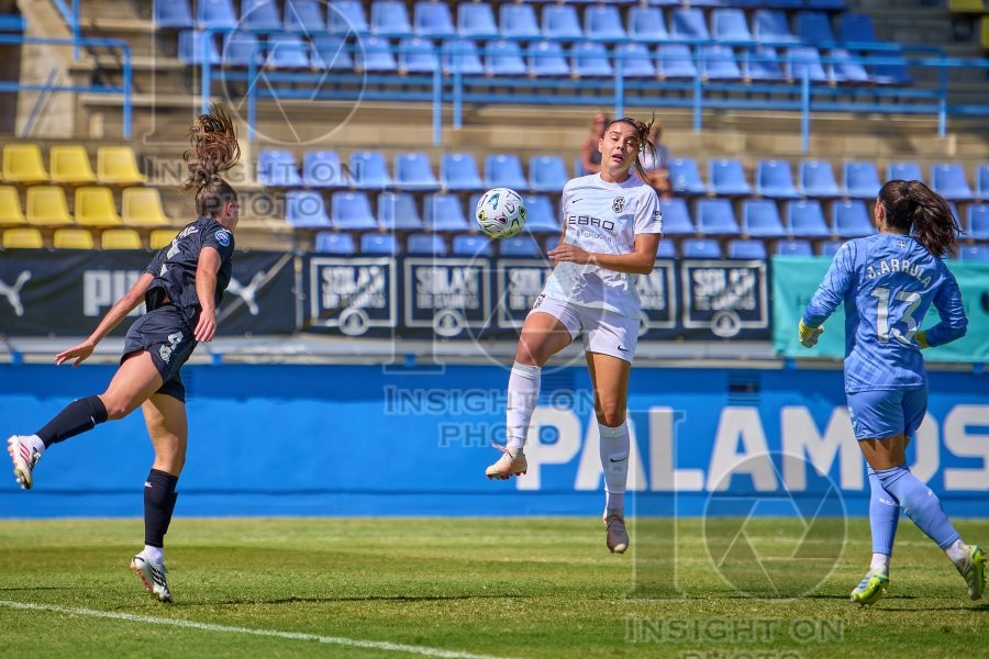 FC Badalona Women v Real Sociedad, Liga F Women’s football, Girona, Spain