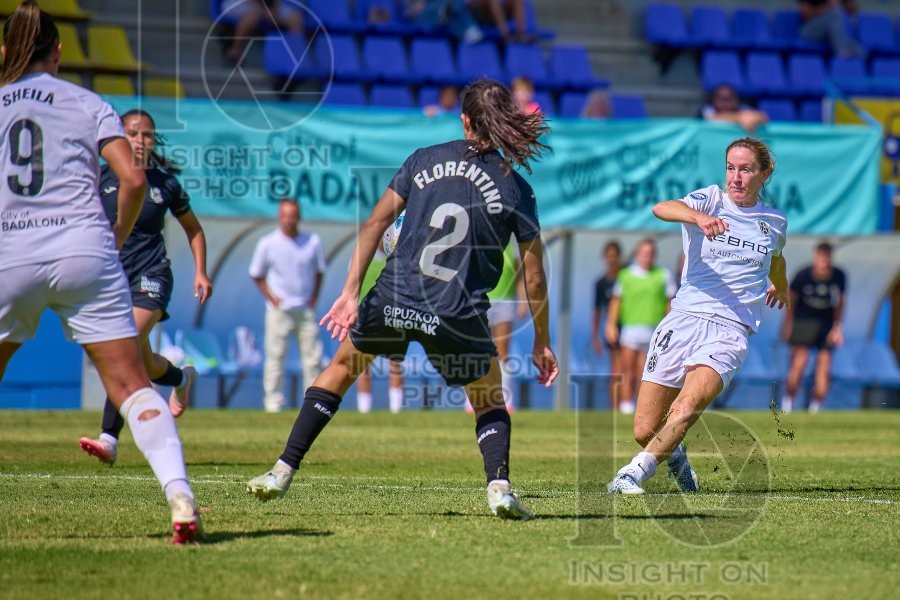 FC Badalona Women v Real Sociedad, Liga F Women’s football, Girona, Spain
