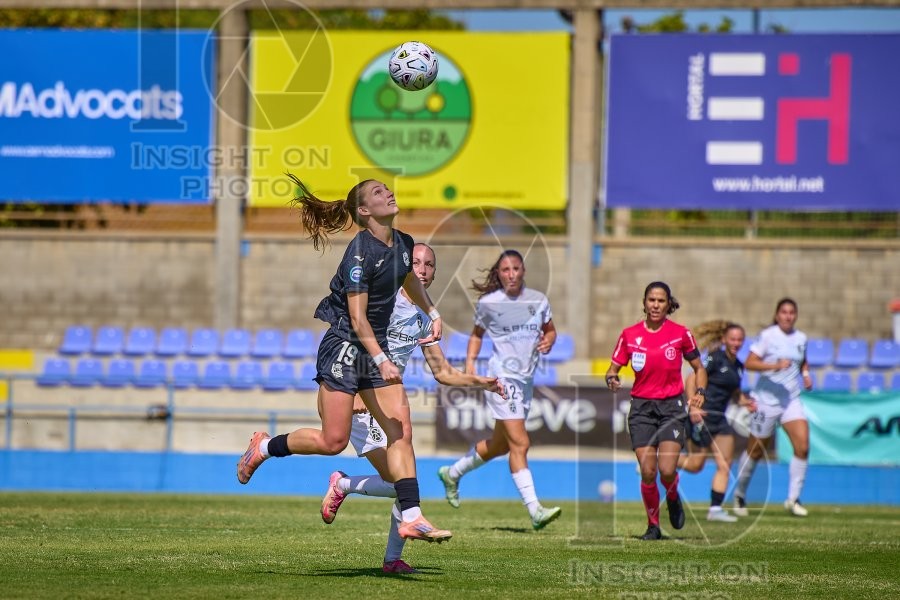 FC Badalona Women v Real Sociedad, Liga F Women’s football, Girona, Spain