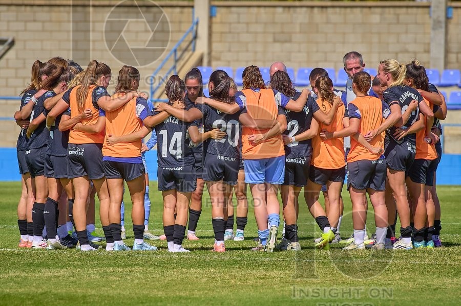 FC Badalona Women v Real Sociedad, Liga F Women’s football, Girona, Spain