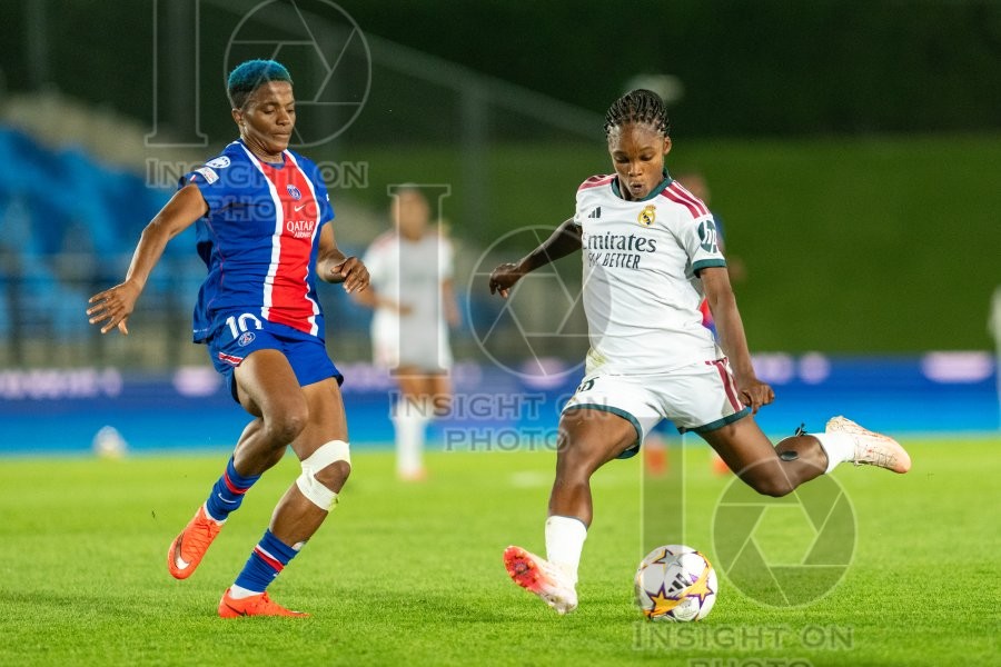 Real Madrid v Paris Saint Germain - UWCL league phase