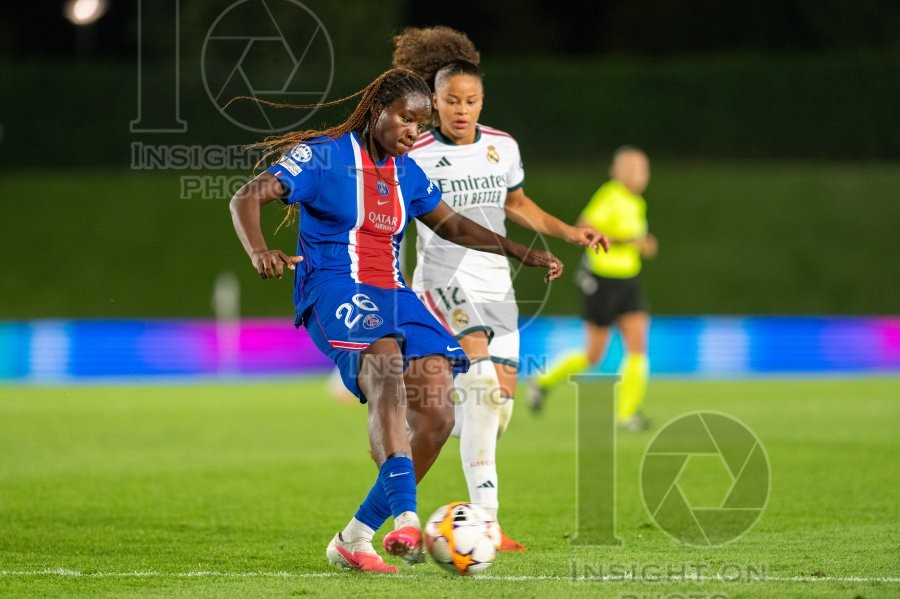 Real Madrid v Paris Saint Germain - UWCL league phase